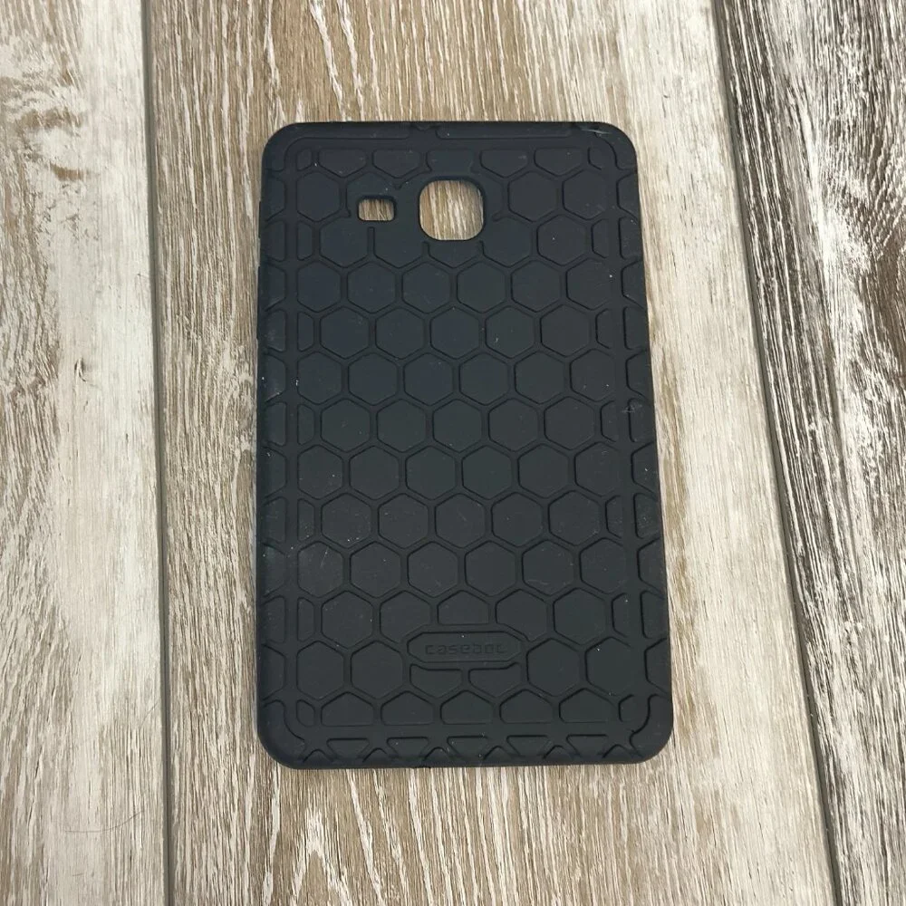 NWT Fintie Samsung Galaxy Tablet A 7.0 Silicone Case Cover in Black Honeycomb